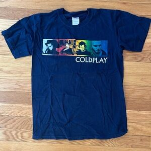 Original Coldplay Twisted Logic Tour Tee
